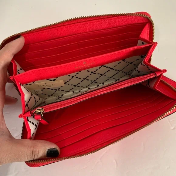 Sale! Kate Spade Zip Around Wallet - Picture 3 of 6
